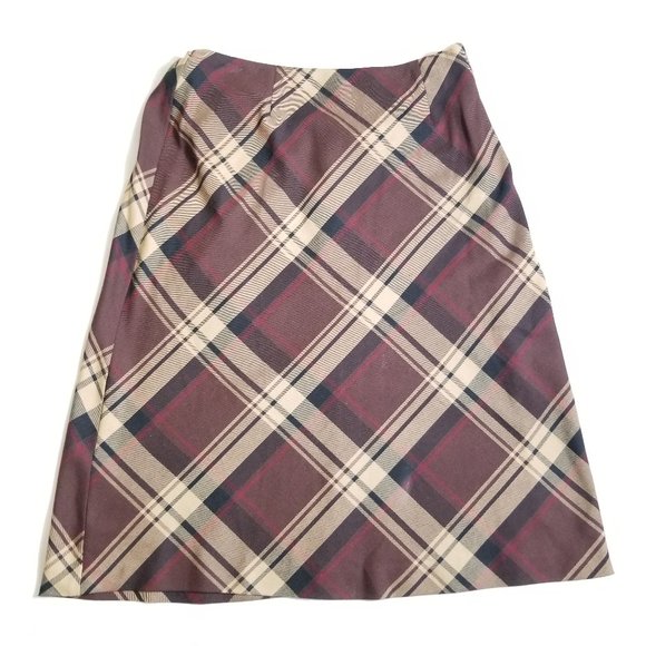 Michele Dresses & Skirts - VINTAGE Michele Nova Check Skirt